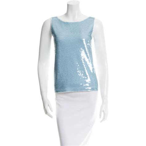 prada tshirt for women|prada sequin sleeveless top.